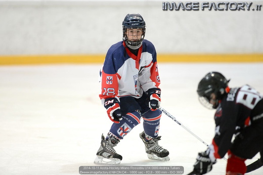 2014-10-11 Aosta-Hockey Milano Rossoblu U14 0889 Andrea Tulliani